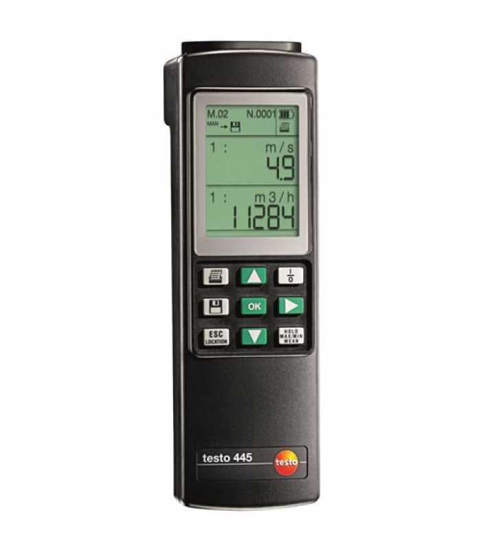 Testo 445 [0560 4450] Multi-Function Climate Measuring Instrument *DISCONTINUED SEE Testo 440*