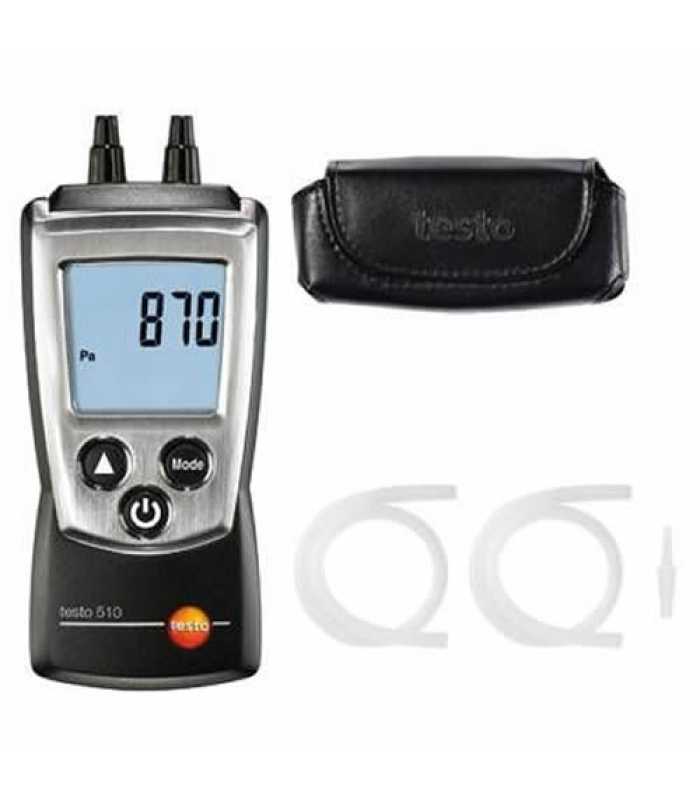 Testo 510-KIT [0563 0510] Differential Pressure Measurement Kit