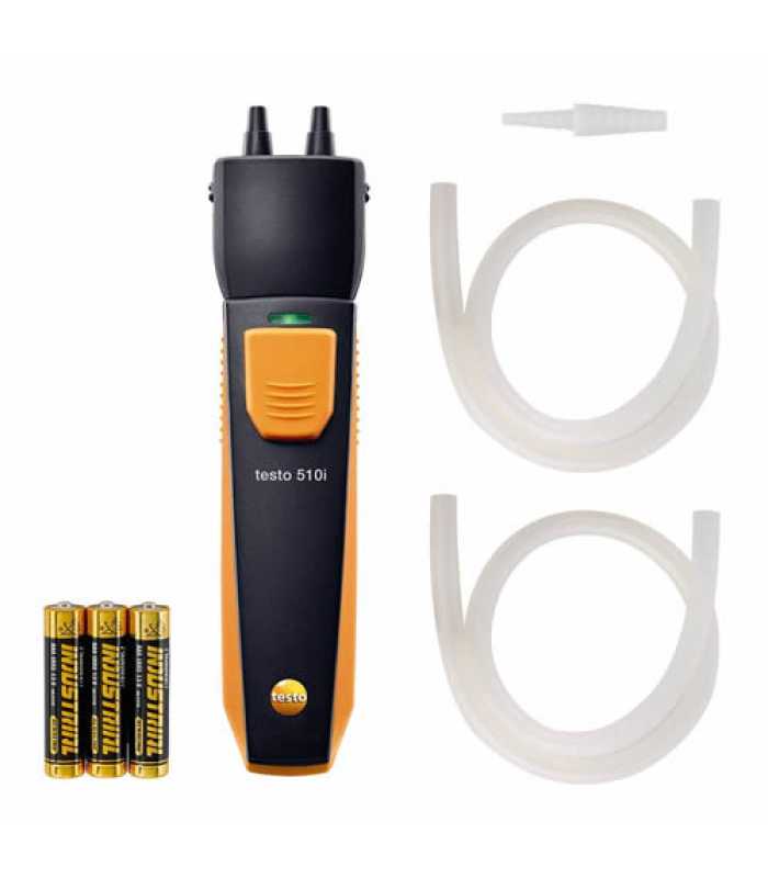 Testo 510i [0560 1510] Differential Pressure Manometer Smart and Wireless Probe
