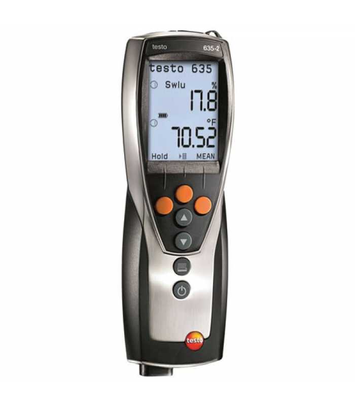 Testo 635-2 [0563 6352] Compact Pro Thermo-Hygrometer with Measurement Storage Kit