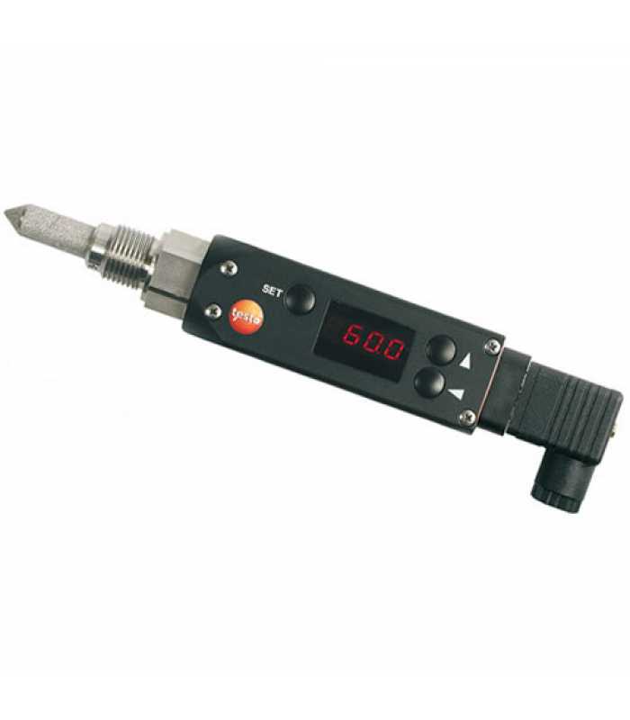 Testo 6744 [0555 6744] Dewpoint Transmitter with NPT 1/2 Thread, -45 to 30 Deg. Ctd, With Display