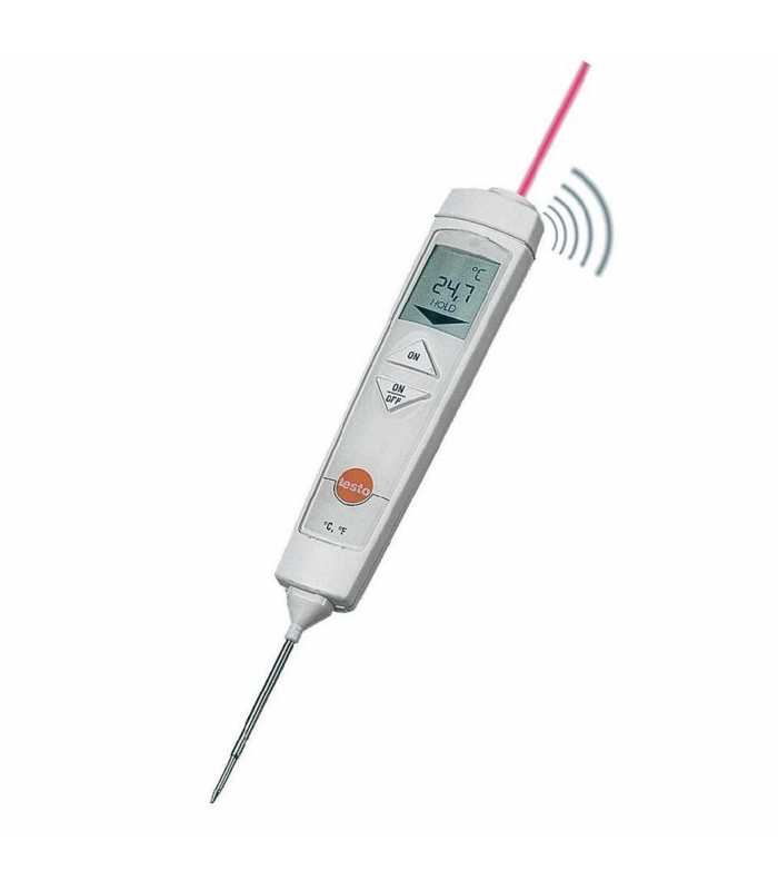 Testo 826-T2 [0563 8282] Infrared Food Thermometer with Laser Marking -50 to +300 °C