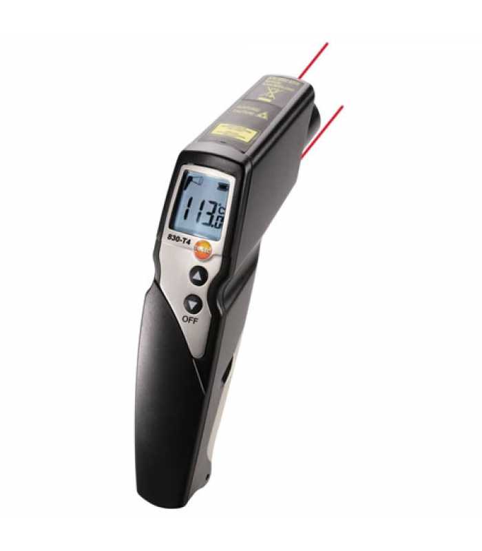 Testo 830-T4 [0560 8314] Infrared Thermometer -22.0° to 752.0 °F (-30 to +400 °C)