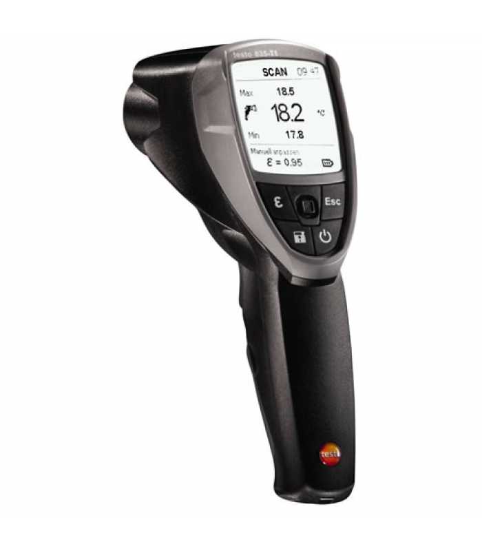 Testo 835-T1 [0560 8351] Infrared Thermometer -22° to 1112 °F (-30 to +600 °C)