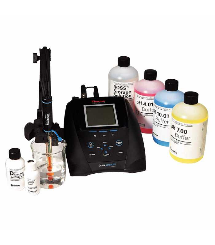 Thermo Fisher Scientific Orion Star A211 [STARA2116] pH Benchtop Meter Durable ROSS Kit