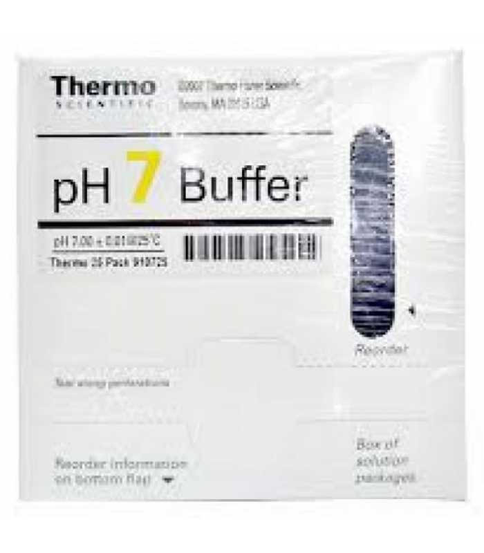 Thermo Fisher Scientific Orion 910710 pH 7.00 buffer pouches, 10/pk