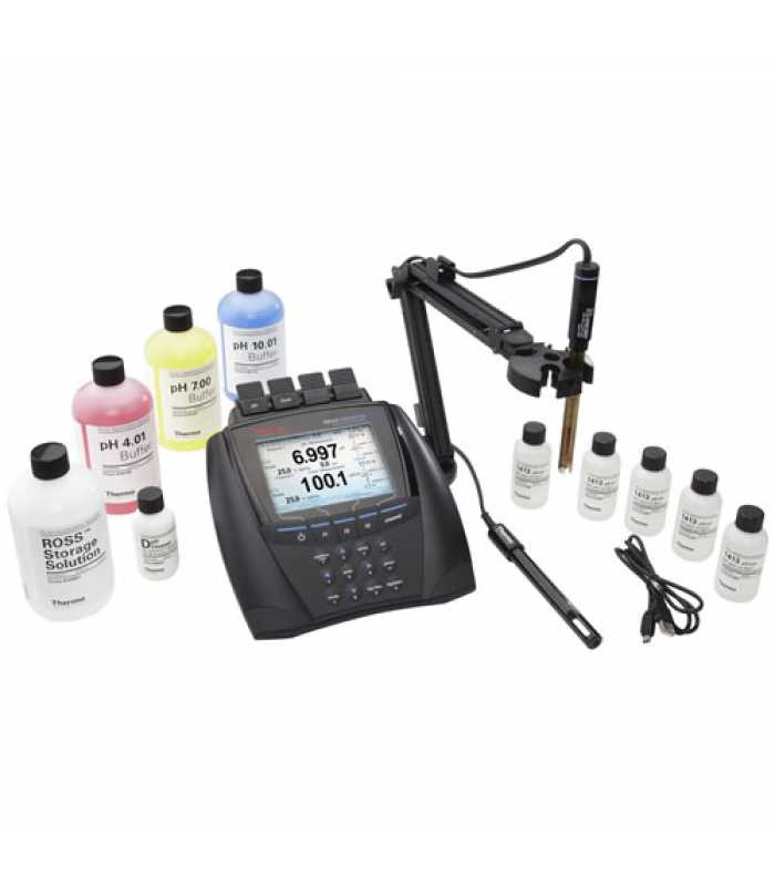 Thermo Fisher Scientific Orion Versa Star Pro [VSTAR52] pH and Conductivity Benchtop Meter Standard Kit
