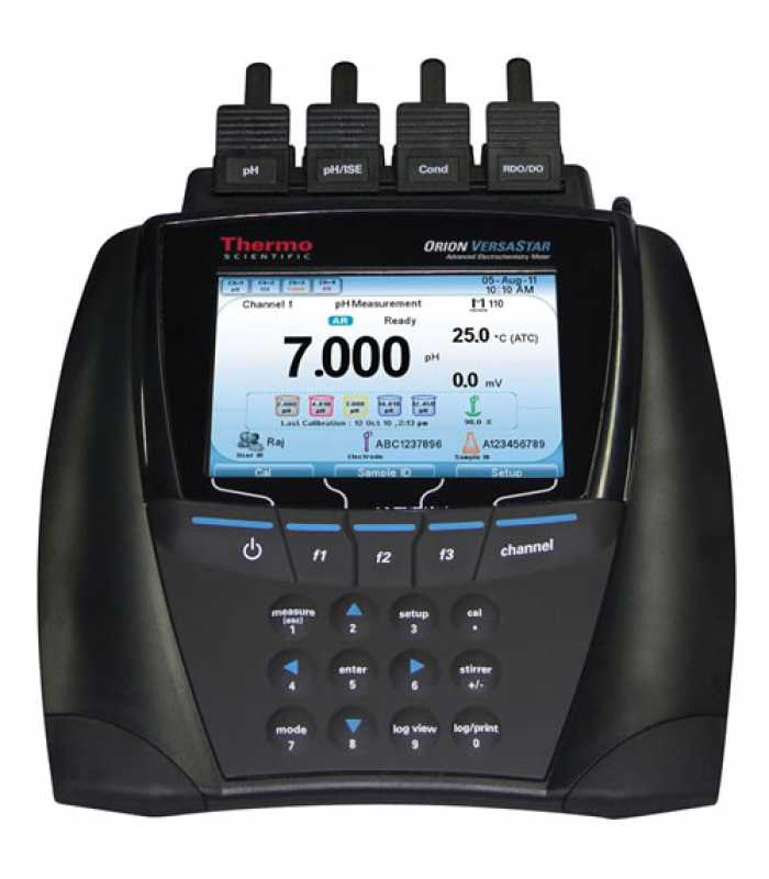 Thermo Fisher Scientific Orion Versa Star Pro [VSTAR91] Two Channel pH/ISE, Conductivity and RDO/DO Meter and Stand Only