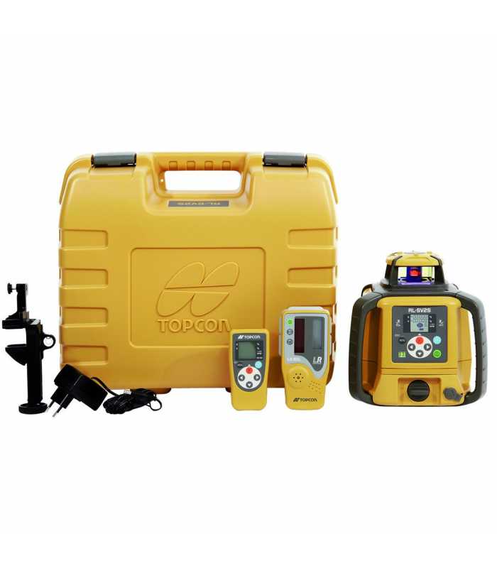 Topcon RL-SV1S [313990706] Single Grade Laser with LS-80L Laser Receiver and NiMH Rechargeable Battery
