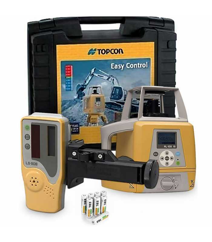 Topcon RL-100 1S [314860702] Single Grade Laser with Alkaline Batteries