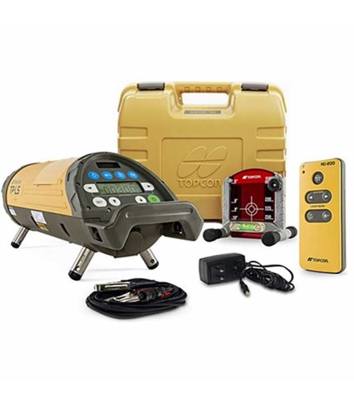 Topcon TP-L5B [329560112] Economy Red Beam Pipe Laser with LED Plumb