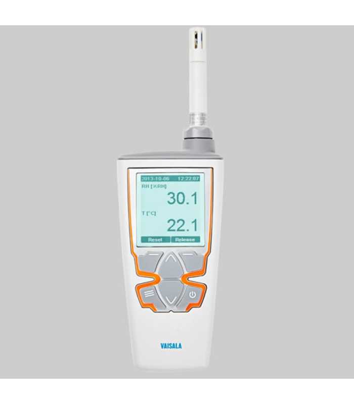 Vaisala HM41 [HM40A3AB] Humidity and Temperature Meter w/ External Battery Recharger and USB Connection