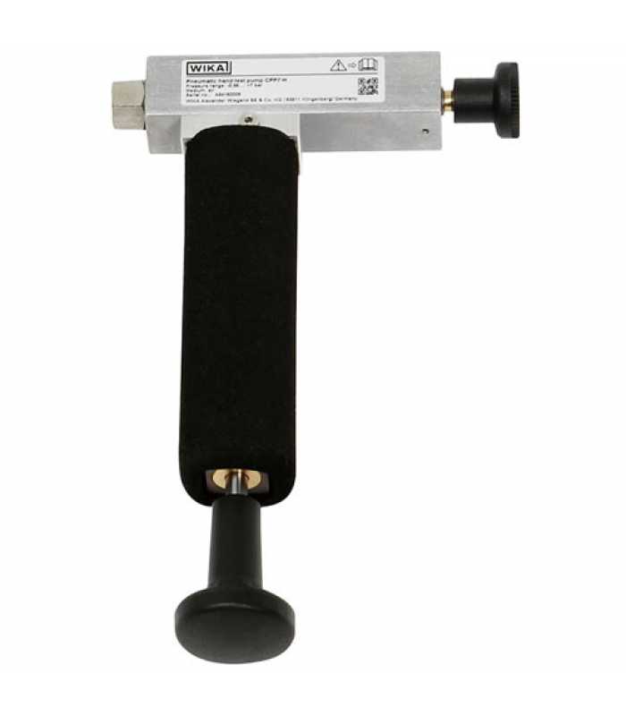WIKA CPP7-H [CPP7-H-4ZZ-ZZ] Pneumatic Hand Pump w/ 2 1/4NPT Female Connector Adapter