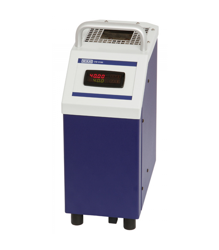 WIKA CTD9100-165 [CTD9100-165-SCXW1ZAZ-ZZ] Standard Dry Well Calibrator 230V, -31 to +329°F (-35 to +165°C) w/ Software & Carrying Case