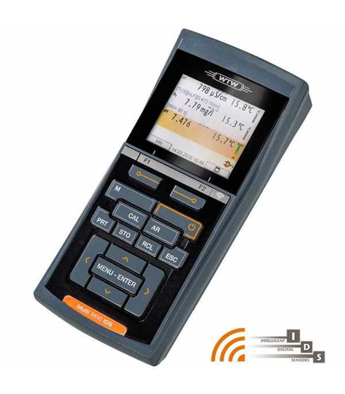 WTW MultiLine® Multi 3630 IDS [2FD57F] Multi-Parameter Portable Meter w/ Set F