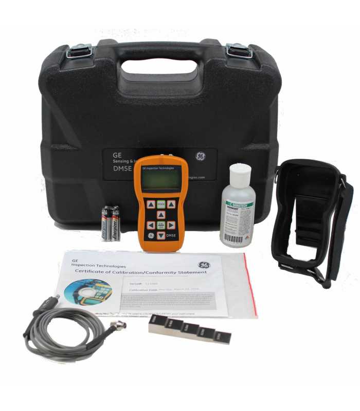 Waygate Technologies Krautkramer DM5E [DM5EB-2] Ultrasonic Thickness Gauge, Basic Unit w/Instrument Package 2