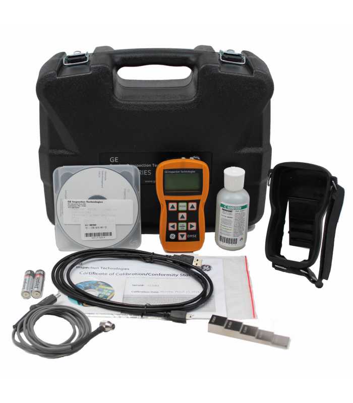 Waygate Technologies Krautkramer DM5E DL [DM5EDL-2] Ultrasonic Thickness Gauge, Dual Multi & Data Recorder w/Instrument Package 2