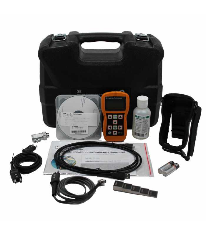 Waygate Technologies Krautkramer DM5E DL [DM5EDL-3] Ultrasonic Thickness Gauge, Dual Multi & Data Recorder w/Instrument Package 3