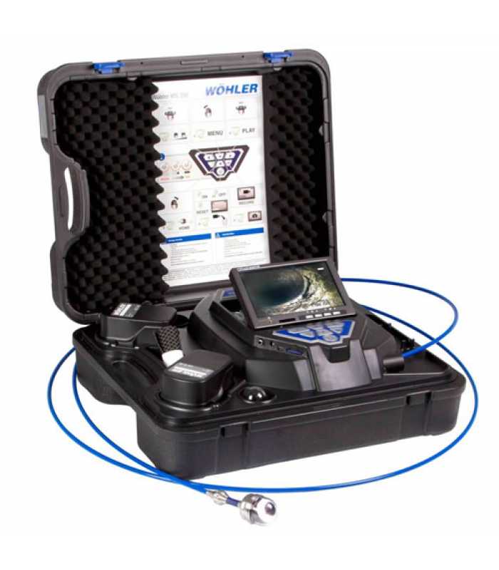 Wohler VIS 350 DET KIT [6352] Inspection Service Camera w/ Push Rod and Detachable Head