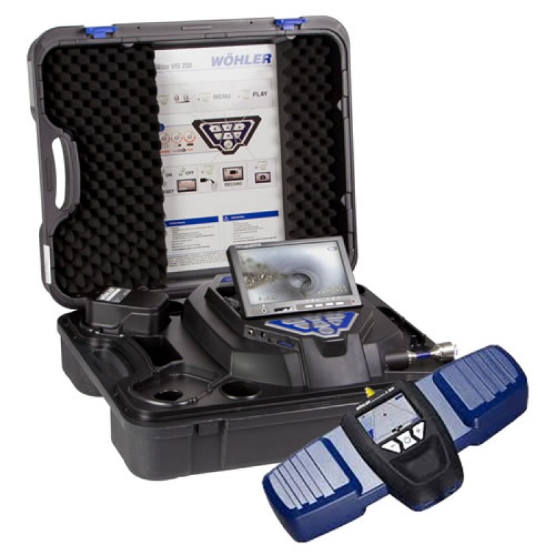 Wohler VIS 200 [8937] Service Camera w/ L 200 Locator and 100 ft Pipe Inspection