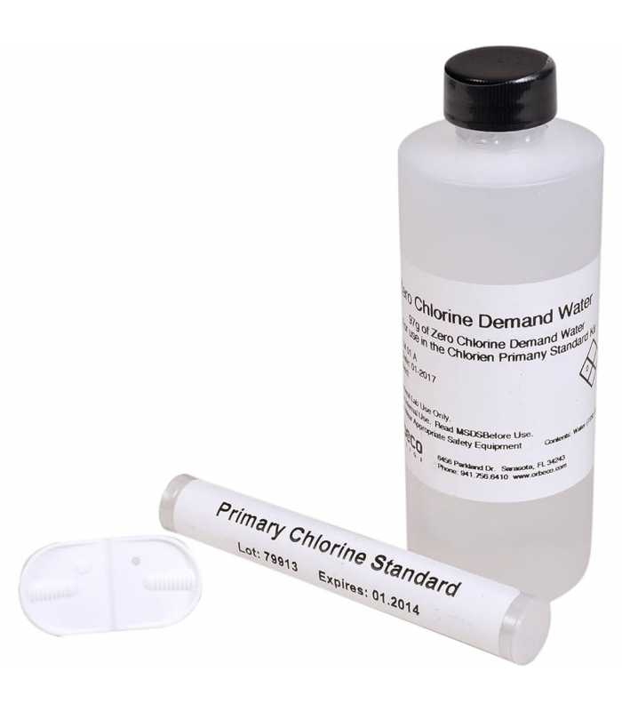 YSI 251392Y Primary Chlorine Standard for 900 Colorimeter, 1.5 mg/L, 100mL