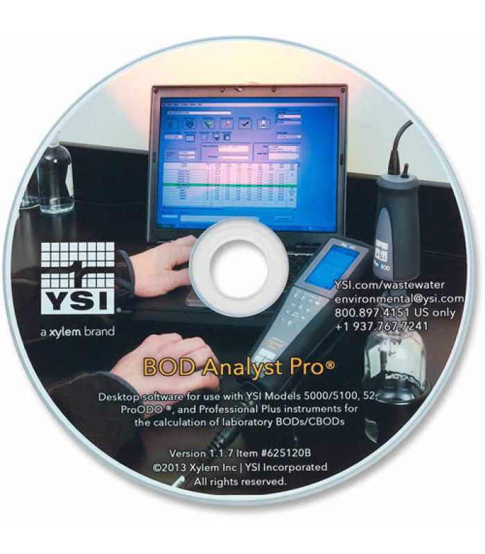 YSI BOD [625120] Analyst Pro Software