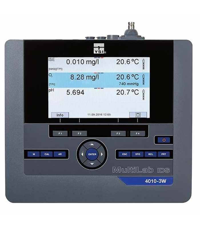 YSI MultiLab 4010-3W Three Channel Water Quality Instrument