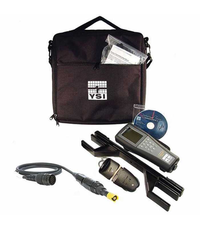 YSI Pro20 [603173] Dissolved Oxygen Meter w/ 10 m Cable, Polarographic DO Sensor & Carrying Case