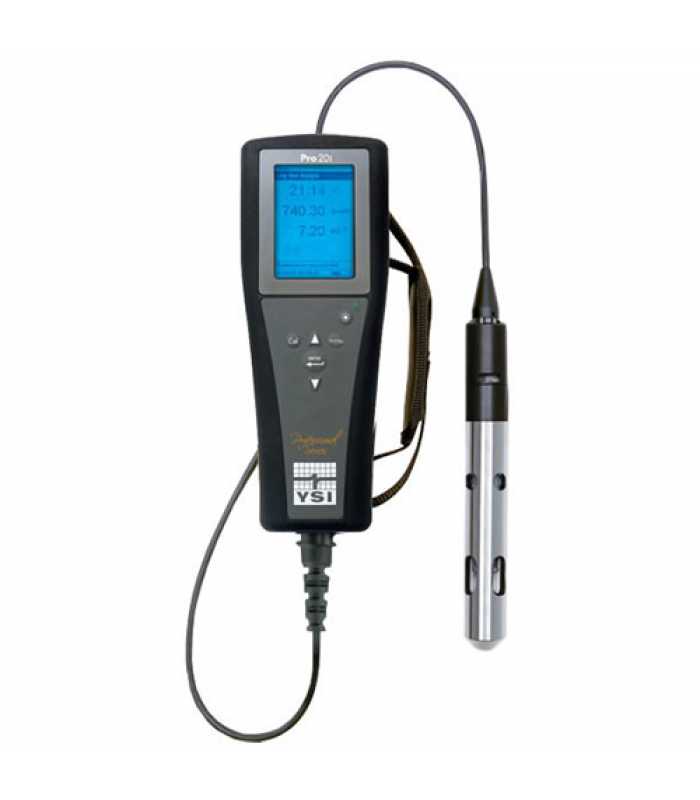 YSI Pro20i [607131] Dissolved Oxygen Meter w/1m Integral Cable and 2002 Galvanic Sensor Kit