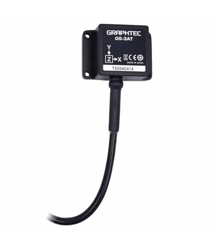 Graphtec GS-3AT [GS-3AT] Acceleration and Temperature Sensor Input Module, C-MOS Sensor, 100 Hz