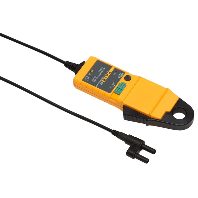 Fluke i30 AC/DC Current Clamp/Banana Plugs, 30mA-20Arms AC/30mA-30A DC