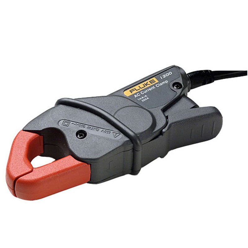 Fluke i200 AC Current Clamp/Banana Plugs, 0.5A-240A AC