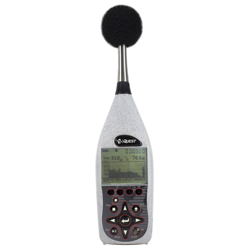 TSI Quest SoundPro DL [SP-DL-2-1/1] 1/1 Octave RTA Sound Level Meter ...