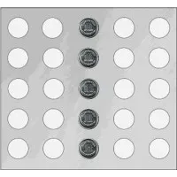 ACR Systems SmartButton [01-0184] Temperature Data Logger, -40°C to 85°C (-40°F to 185°F) (5 Pack)