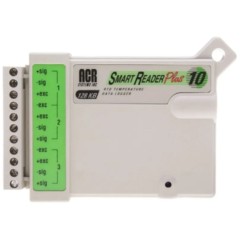 ACR Systems SmartReader Plus 10 SRP-010-128K [01-0132] 4-Channel (Temperature, RTD Temperature) Data Logger with 128 KB Memory , -230 to 300°C (-382 to 572°F)