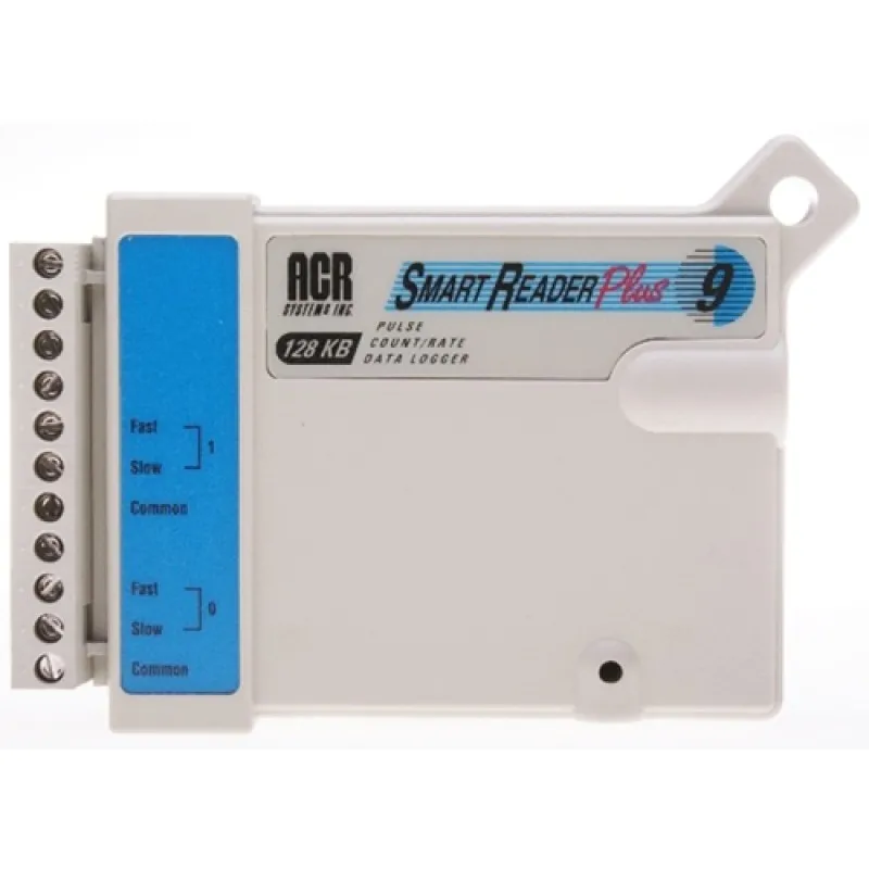 ACR Systems SmartReader Plus 9 [01-0130] Two-Channel Pulse Data Logger with 128 KB Memory