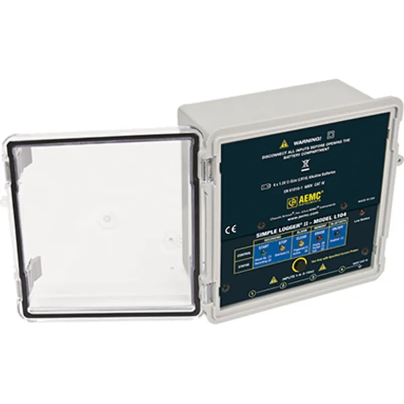 AEMC L104 [2126.10] Simple Logger II 4-Channel 1200A AC Current Data Logger