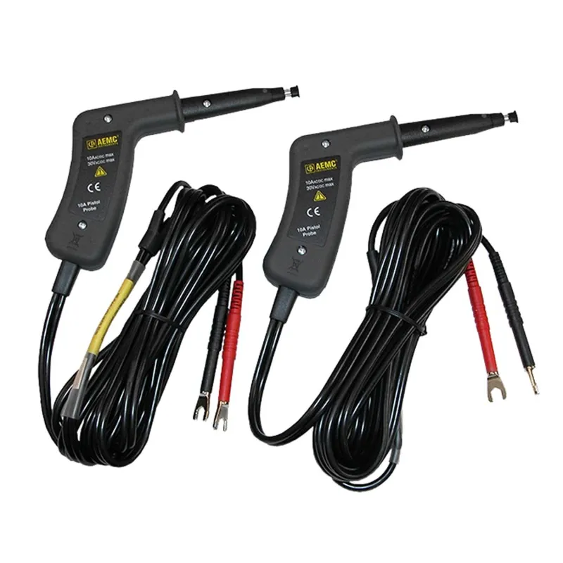 AEMC 211875 [2118.75] Pistol Grip Kelvin Probe, 10 ft., 10A