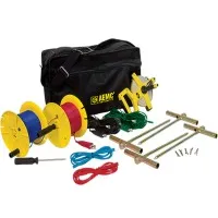 AEMC 2135.36 Test Kit for Ground Resistance Tester, 4 points, 300ft