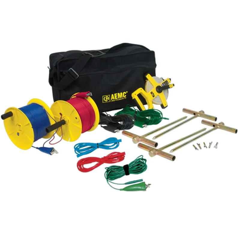 AEMC 2135.37 Ground Resistance Test Kit for 4-Point Testing Kit, 500 ft.