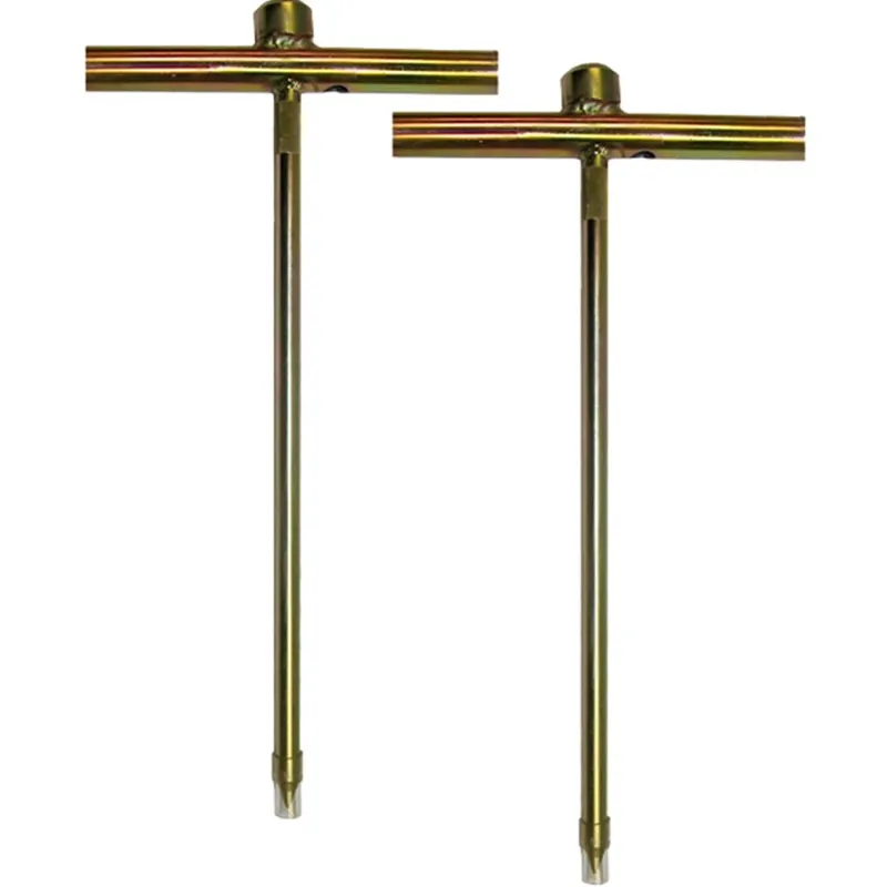 AEMC 2135.39 Ground Rod, 14.5 in. T-shaped Auxiliary Ground Electrodes, Set of 2, for Ground Testers