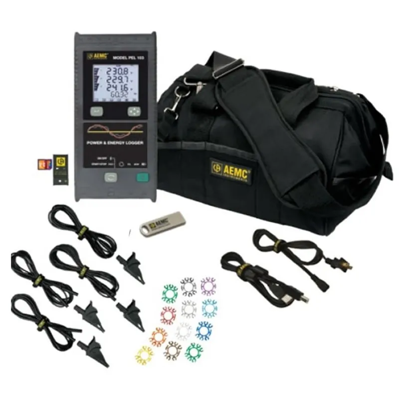 AEMC PEL 103 Basic [2137.62] Single/Three-Phase Power & Energy Logger  (with LCD, no sensors)