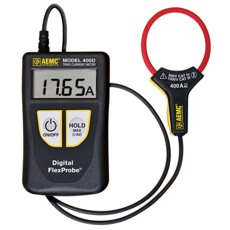 AEMC 4000D-14 (6 ft) [2153.32] w/6' Lead True-RMS AC FlexProbe Current Probe, 4000AAC, with 6 ft. Lead and 14 in. Sensor