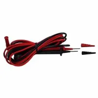 AEMC 2154.74 Leads with Safety Needle Tips, Colour Coded, Set of 2, 5ft