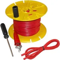 AEMC 5000.03 Red Replacement Wire on Reel, 300 ft., for Ground Resistance Tester Kits