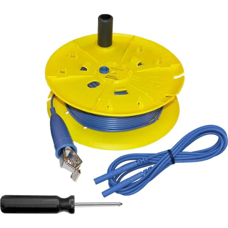 AEMC 5000.06 Blue Replacement Wire for Ground Resistance Tester Kits, 150 ft.