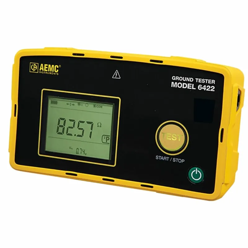 AEMC 6422 KIT-150FT [2135.56] 3-Point Digital Ground Resistance Tester Kit, 150 ft.