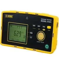 AEMC 6424 [2135.57] 3-Point Digital Ground Resistance Tester