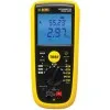 AEMC 6529 [2126.55] Digital Megohmmeter, 50V, 100V, 250V, 500V, 1000V, 420k-Ohm, V, Continuity, Alarm and Timer, PI/DAR