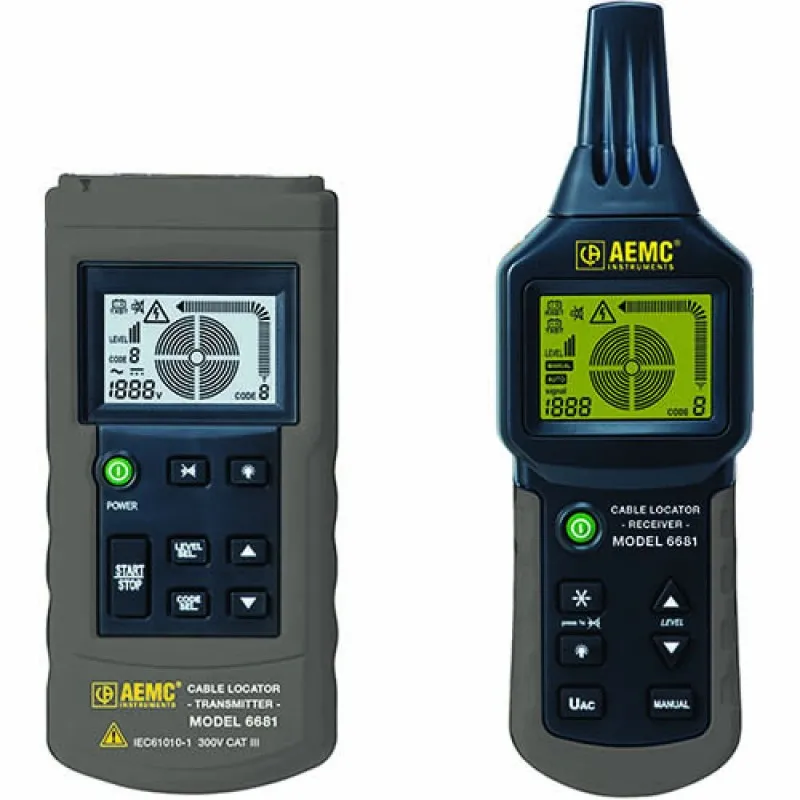 AEMC 6681 [2127.85] Cable Locator, Transmitter/Receiver